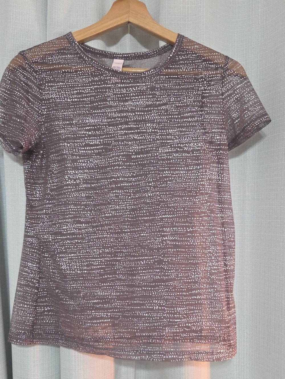 Victoria's Secret Shimmery  Victorria Secret Sheer Top